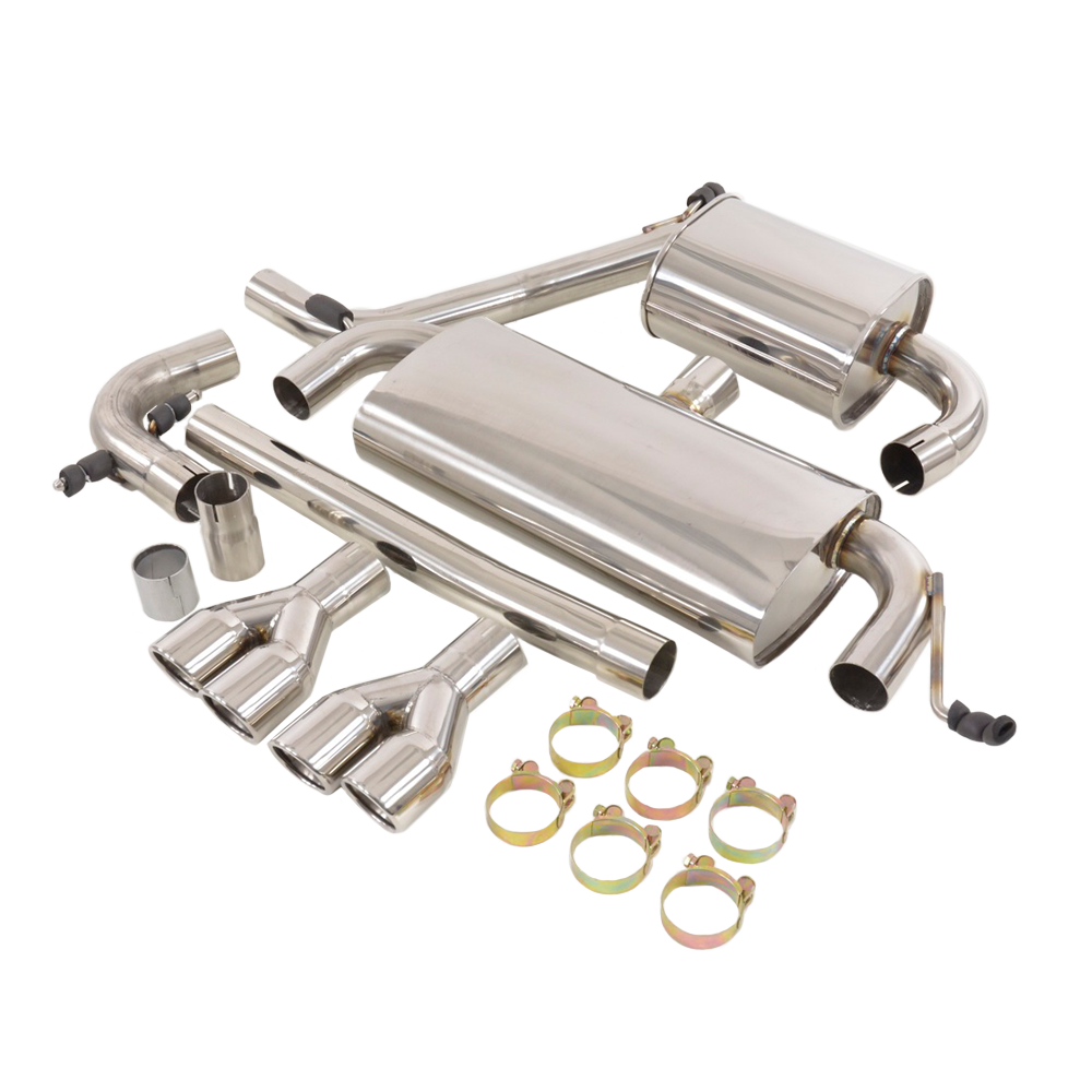 FK Duplex Sports Exhaust Complete System For Audi